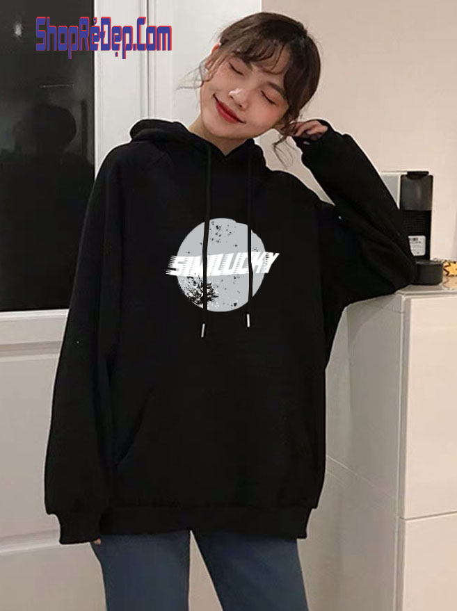 Áo Hoodie Nam Nữ Tay Raglan Áo Khoác Hoodie In Hình Trái Đất Similucky Rẻ Đẹp - Mã Hd010008